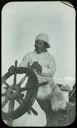 Image of Polar Eskimo [Inughuit] at Wheel of BOWDOIN